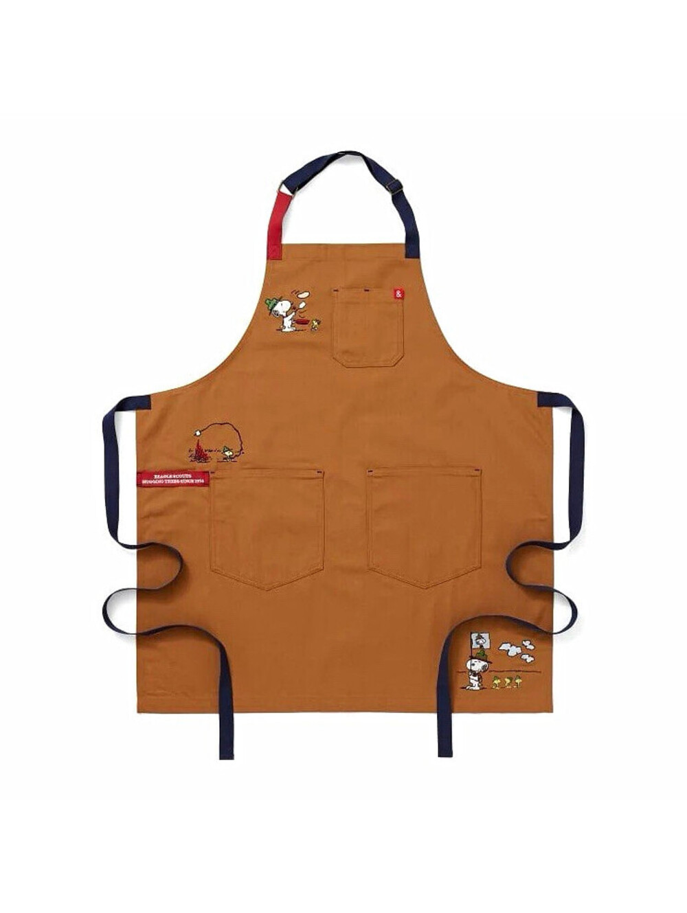 Hedley & Bennett Peanuts Beagle Scouts Essential Apron NWT